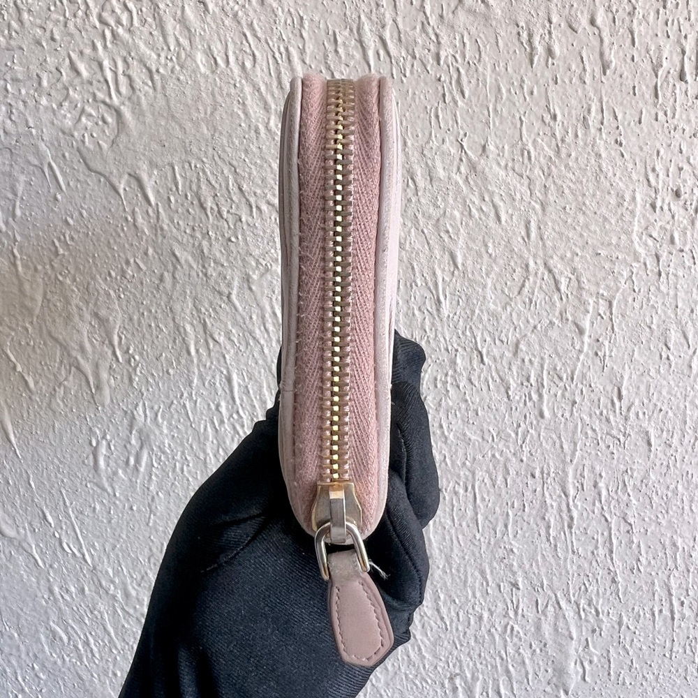 Prada Nappa Gaufre Leather Zip Around Wallet - Picture 3 of 10